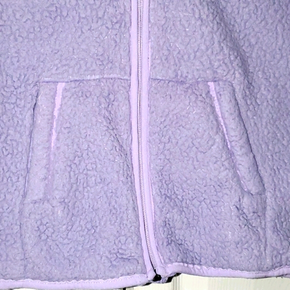 90 Degree by Reflex Girls Fleece Jacket, Size 7/8 - Picture 2 of 4